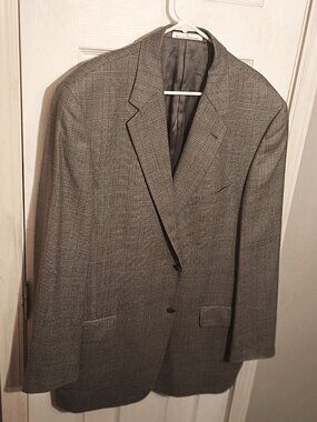 Joseph Abboud Men Brownish Gray Blazer Only  44L